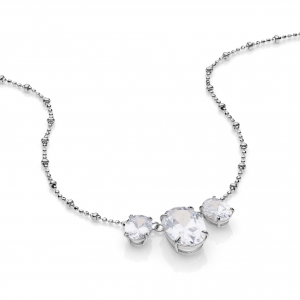 Collana in Argento con zirconi